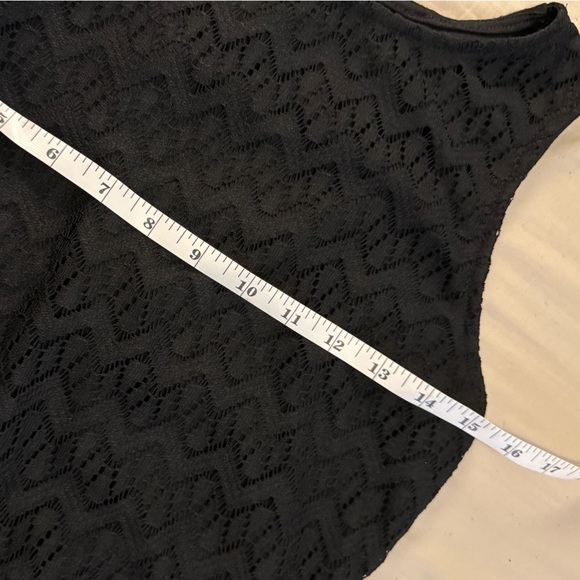 Xhilaration Black Textured Mini Dress - Picture 8 of 8